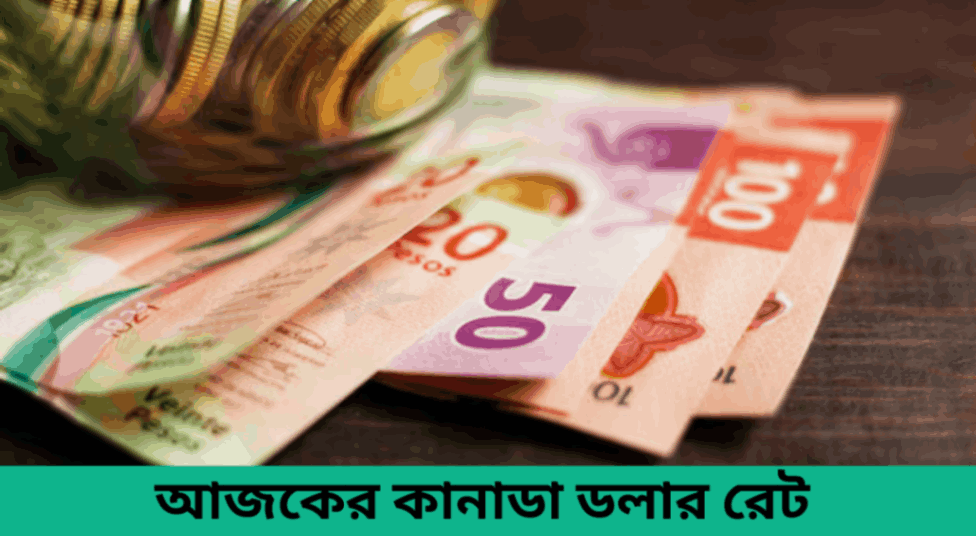 আজকের কানাডা ডলার রেট - canadian dollar to bdt